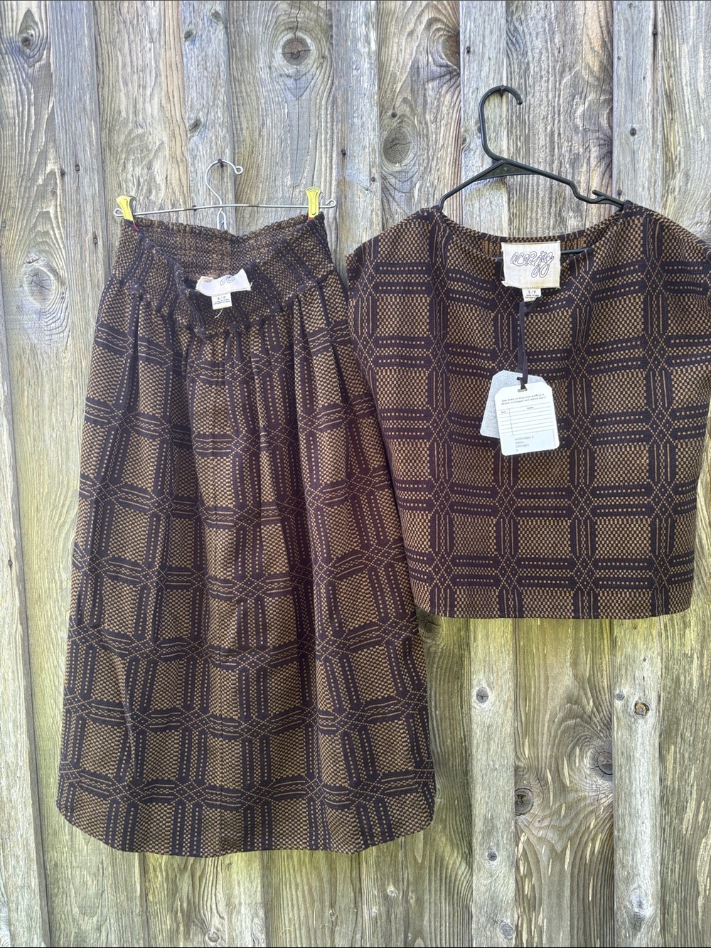 Ace & Jig Odyssey Set Rara skirt + Shell top size S - Picture 4 of 8